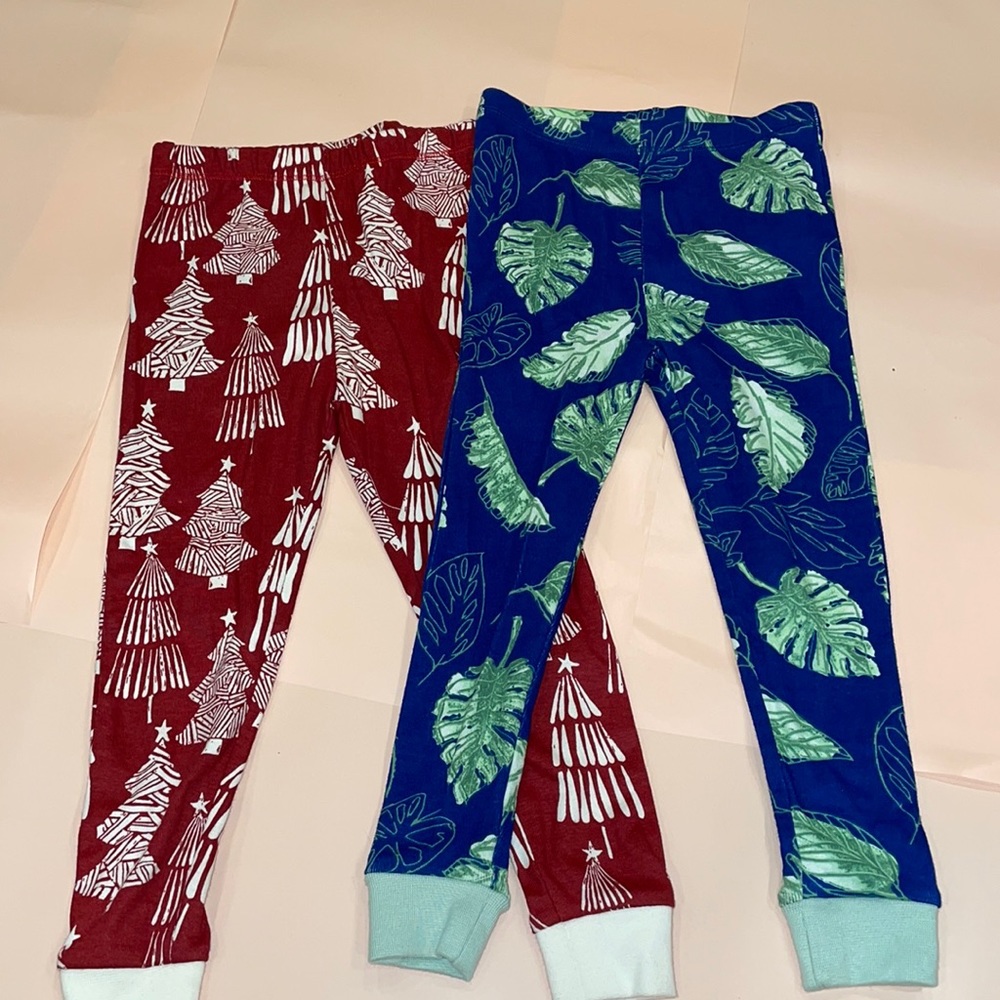 Burt’s Bees Kids Pajama Pants- Set of two NWOT